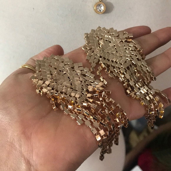 Zara statement earrings - Picture 4 of 6